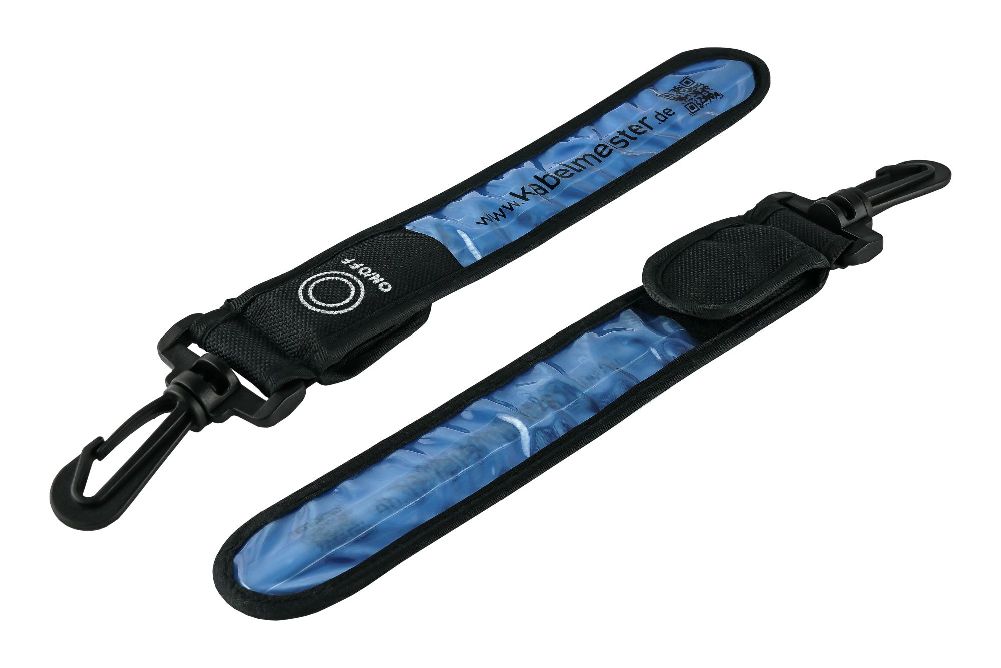 LED Leuchtband mit Befestigungshaken, blau