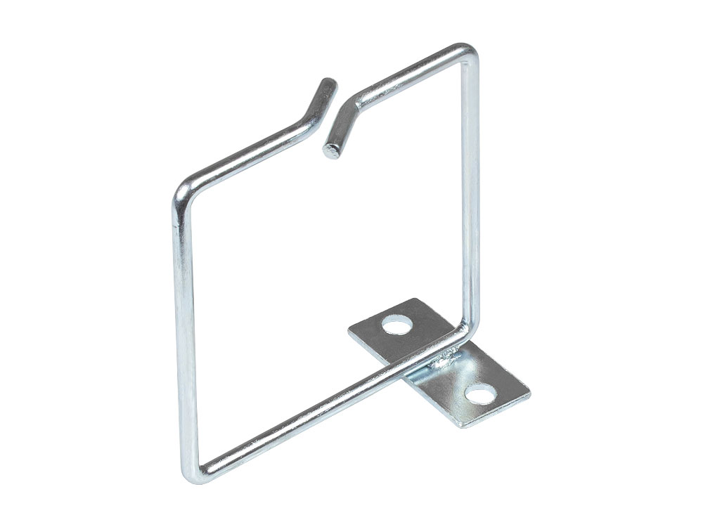 Cable guidance brackets, galvanized steel, 80 x 80 mm, Good Connections®