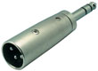 Adapter Cannon / XLR-Stecker an 6,3mm Stereo-Klinkenstecker