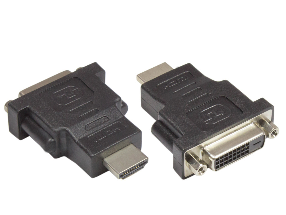 Adapter DVI 24+1 socket to HDMI 19pol plug, Good Connections®
