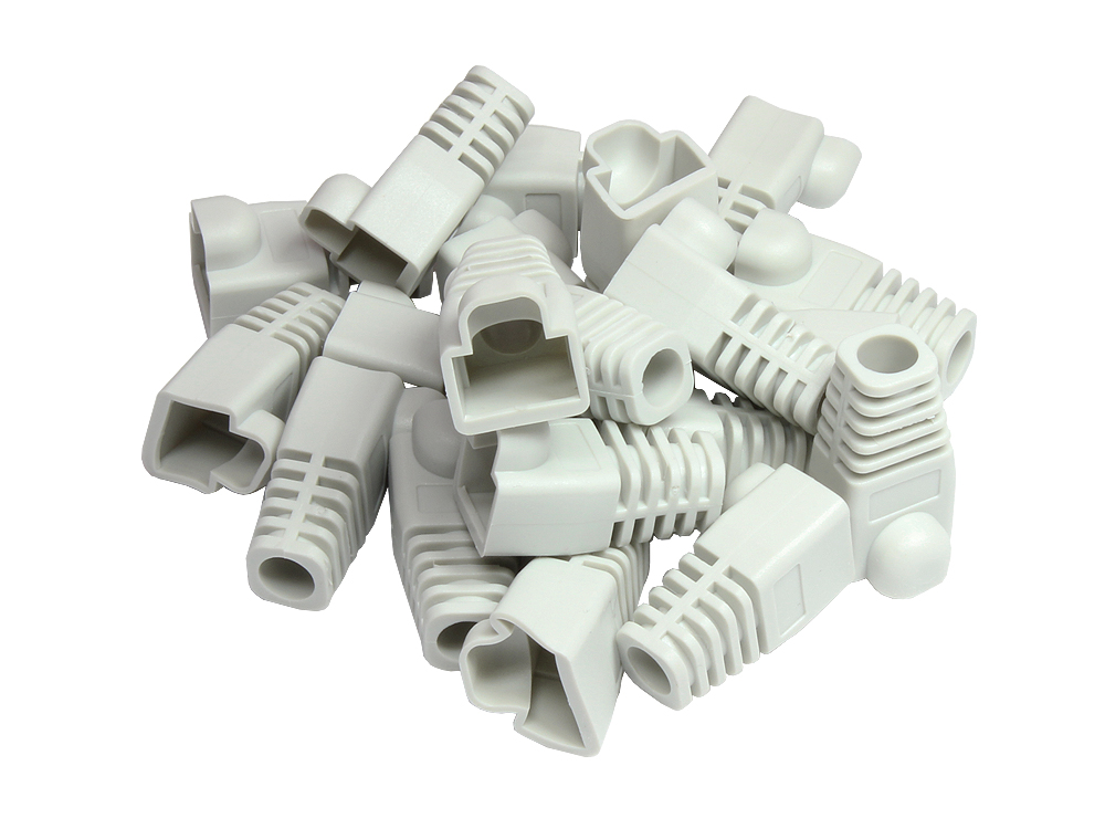 Universal network tool kit 6 in 1, incl. 20x RJ45 plug/-strain relief boots, Good Connections®
