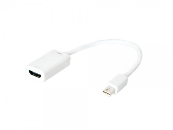 Mini DisplayPort 1.2 zu HDMI Adapter (Aktiv), LogiLink® [CV0036B]