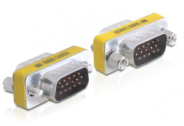 Adapter, VGA Stecker an Stecker, Delock® [65010]