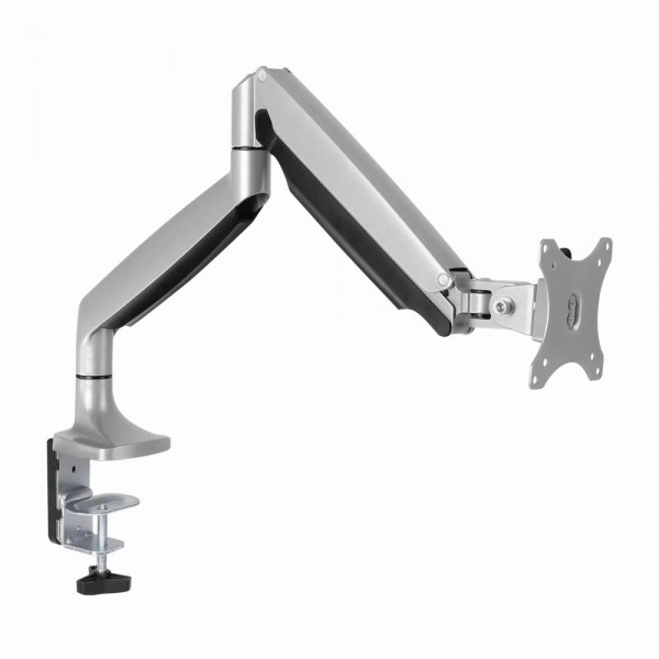 Aluminium Monitor-Schreibtischhalterung, neigbar -90°/+90°, schwenkbar -90°/+90°, drehbar -90°/+90°, 13"-32", LogiLink® [BP0042]