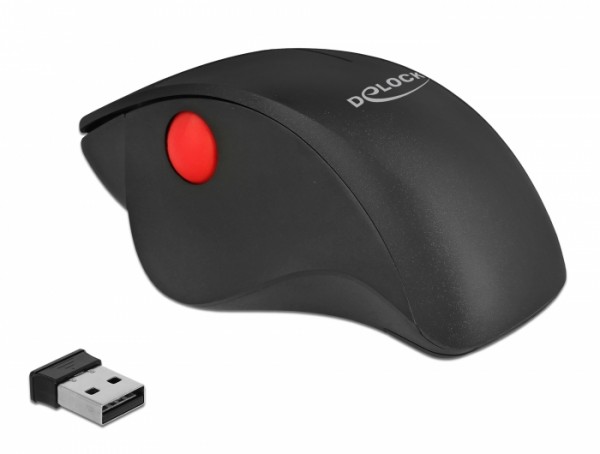 Ergonomische USB Maus - kabellos, Delock® [12598]