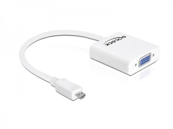 Adapter, HDMI micro D Stecker an VGA Buchse, Delock® [65347]