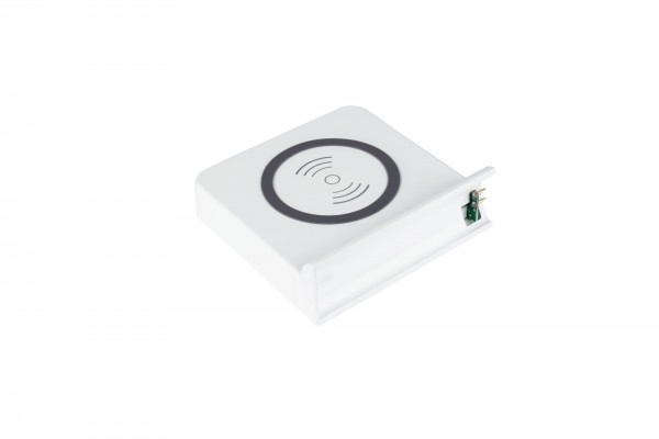 Qi Wireless Charging Pad 15W für Good Connections® USB-Desktop-Schnellladestation PCA-D006W (rechte Seite)