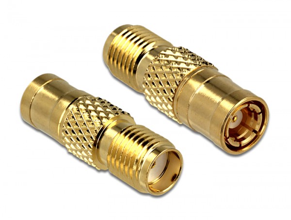 Adapter SMA Buchse an SMB Stecker, Delock® [88829]