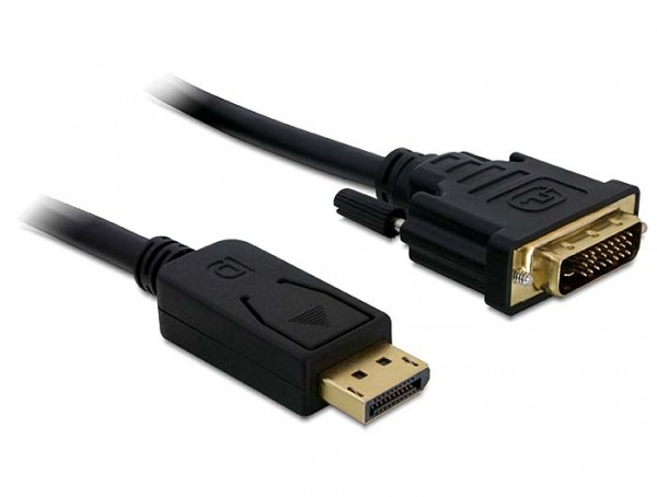 Kabel Displayport an DVI 24+1 St/St 3m, Delock® [82592]