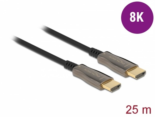 Aktives Optisches Kabel HDMI 8K 60 Hz 25 m, Delock® [84039]