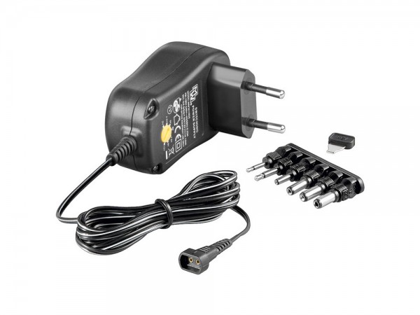 Schaltnetzteil, stabilisiert mit 3-12 V Ausgangsspannung, Eco-Friendly, 1000 mA