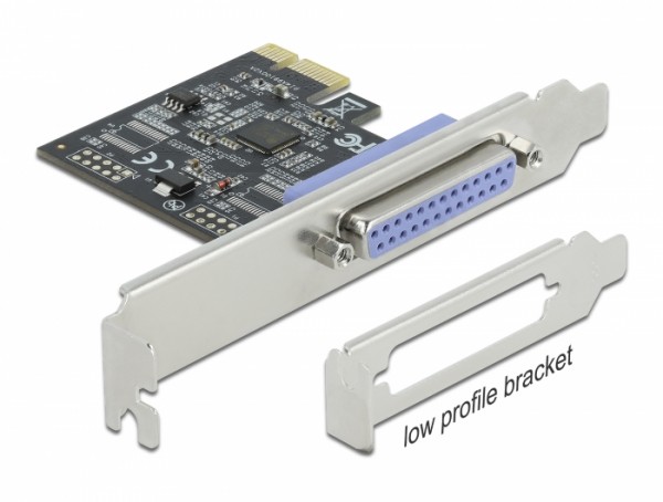 PCI Express Karte zu 1 x Parallel IEEE1284 , Delock® [90500]