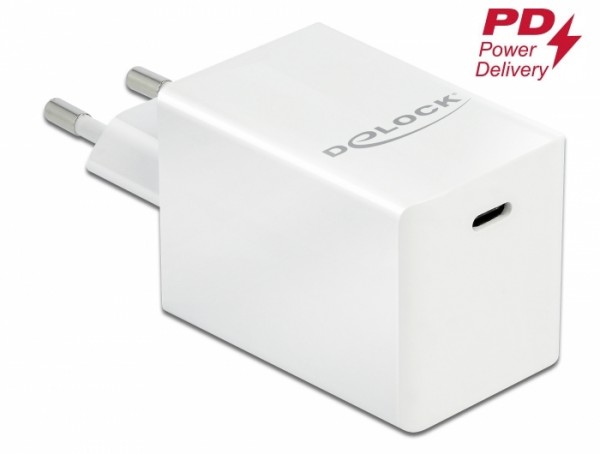 USB Ladegerät 1 x USB Type-C™ PD 3.0 kompakt mit 60 W, Delock® [41447]