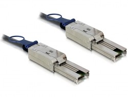 Kabel, mini SAS 26pin zu mini SAS 26pin (SFF 8088) 1m, Delock® [83061]