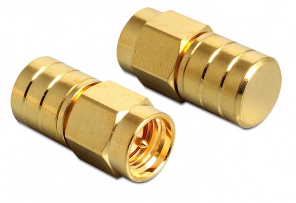 SMA Terminator Gleichspannungskurzschluss 37,50 Ohm, Delock® [88712]