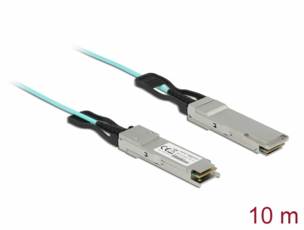 Aktives Optisches Kabel QSFP+ 10 m, Delock® [84054]