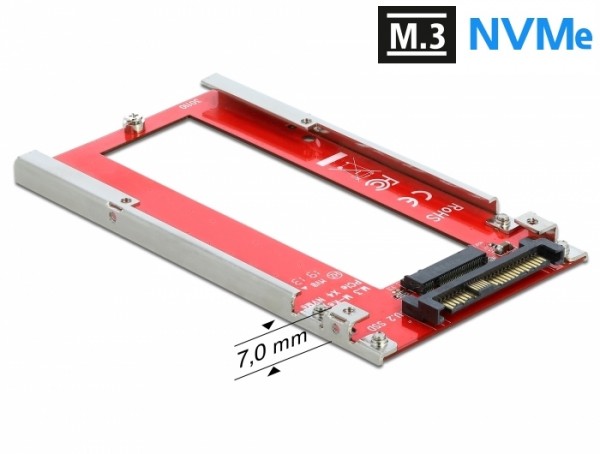 U.2 an M.3 / NF1 Konverter, Delock® [64077]