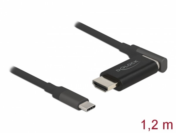 USB Type-C™ zu HDMI Adapterkabel 4K 60 Hz magnetisch 1,20 m, Delock® [66685]