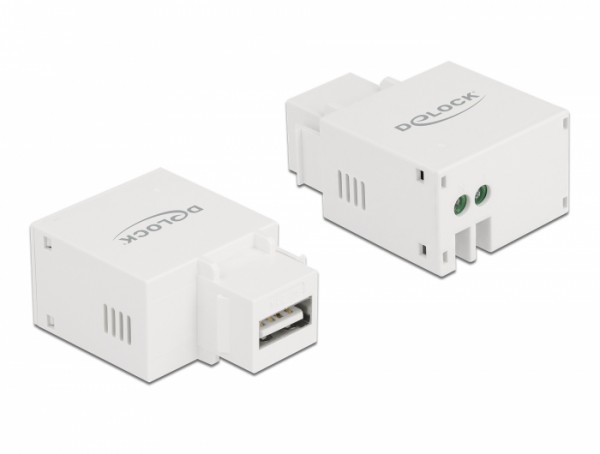 Keystone Modul mit USB Typ-A Ladebuchse 2,1 A weiß, Delock® [87791]