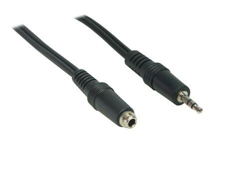 Stereo Verlängerung 2,5mm Klinke St. / Bu., Länge: 2m, Good Connections®