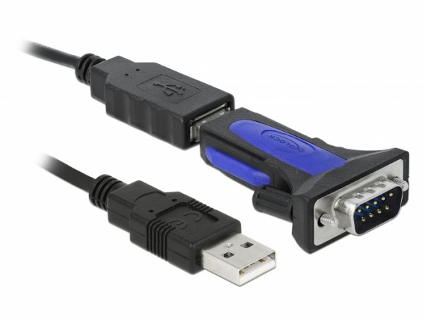 Adapter USB 2.0 Typ-A an 1 x Seriell RS-485 DB9, Delock® [66280]