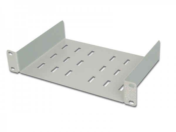 Fachboden, 1HE, 254mm (10"), grau, Digitus® [DN-10 TRAY-1]
