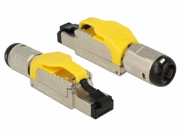 RJ45 Stecker feldkonfektionierbar Cat.6A Metall, Delock® [86287]