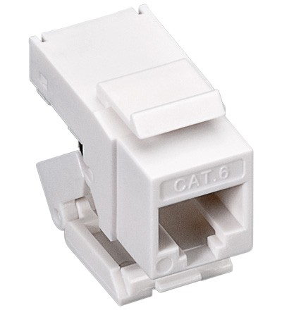 KeyStone Jack Cat. 6 RJ45, toolless, UTP, SNAP-IN