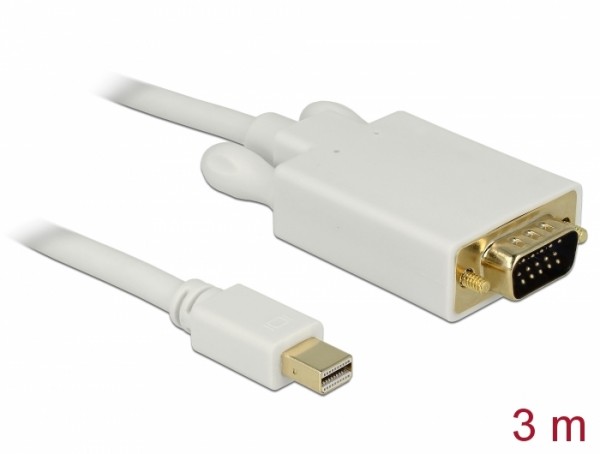 Mini DisplayPort zu VGA Kabel 3 m, Delock® [82922]