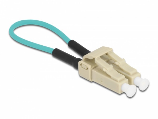 LWL Loopback Adapter LC / OM3 Multimode beige, Delock® [86931]