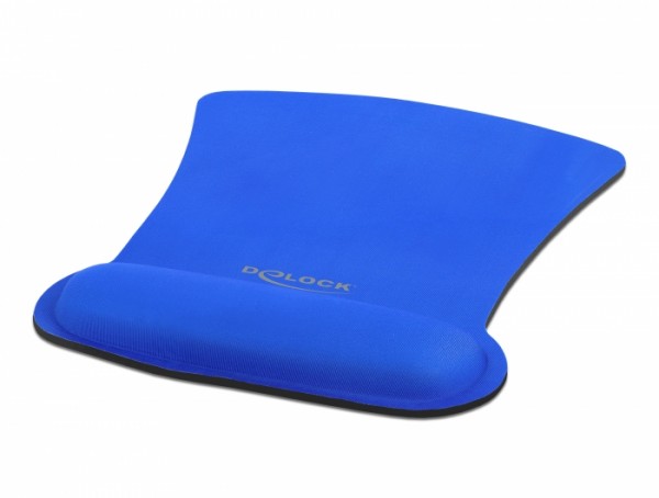 Ergonomisches Mauspad mit Handballenauflage blau 255 x 207 mm, Delock® [12699]