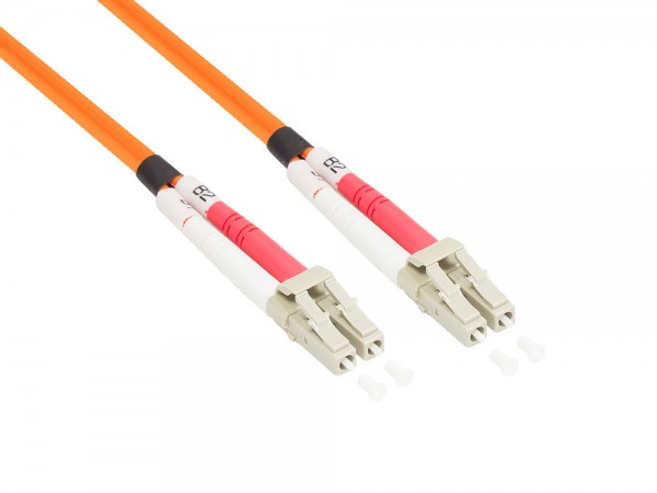 Patchkabel LWL Duplex OM2 (Multimode, 50/125) LC/LC, 30m, Good Connections®