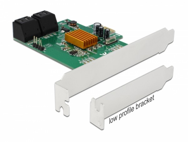 4 Port SATA PCI Express Karte, Delock® [90382]