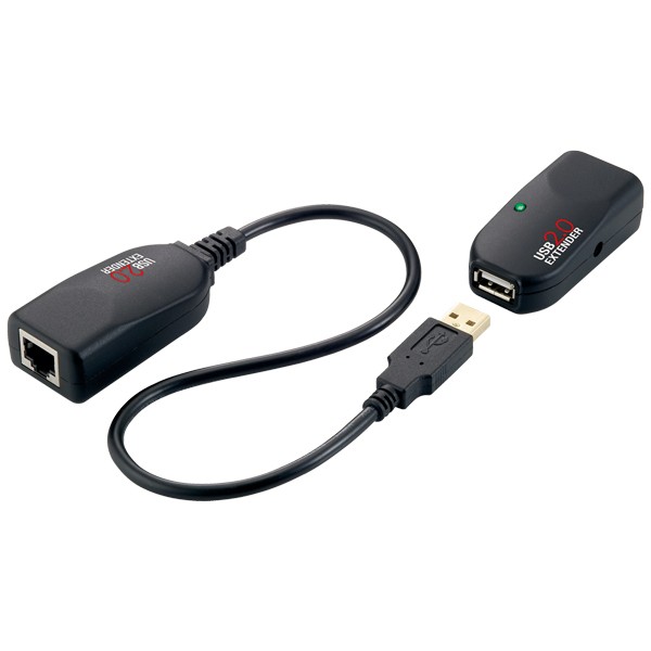 Verlängerung USB, Cat.5, bis zu 50 m, LogiLink® [UA0178]