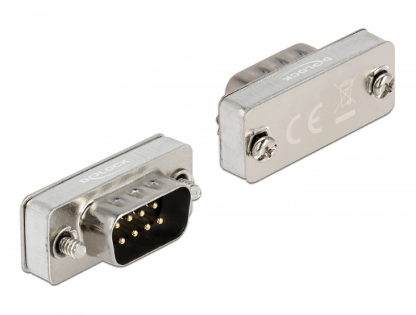 RS-232/422/485 Loopback Adapter mit DB9 Stecker, Delock® [66826]