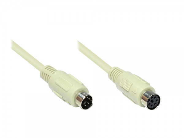 PS/2-Verlängerung, Länge: 2m, Good Connections®