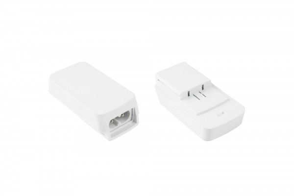 Netzkabeladapter für Good Connections® Ladegeräte (PCA-WxxxW), weiß