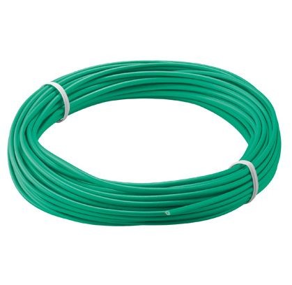 Kupferlitze isoliert, 10M, 1x0,14mm, grün, Good Connections®