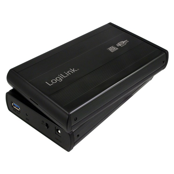 LogiLink® Festplattengehäuse 3,5 Zoll S-ATA USB 3.0 Alu [UA0107]