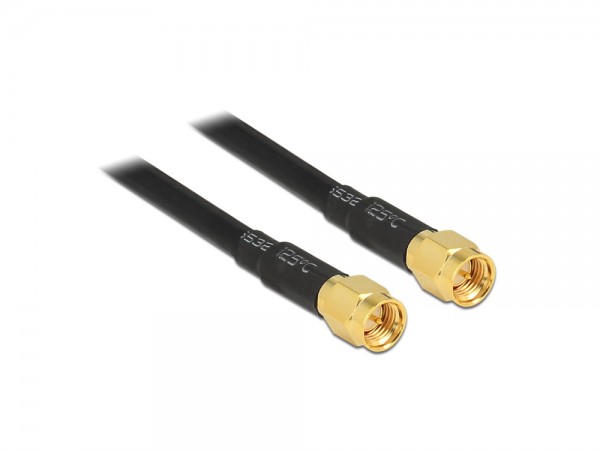 Antennenkabel SMA Stecker an SMA Stecker LMR195, 10m, Delock® [88893]