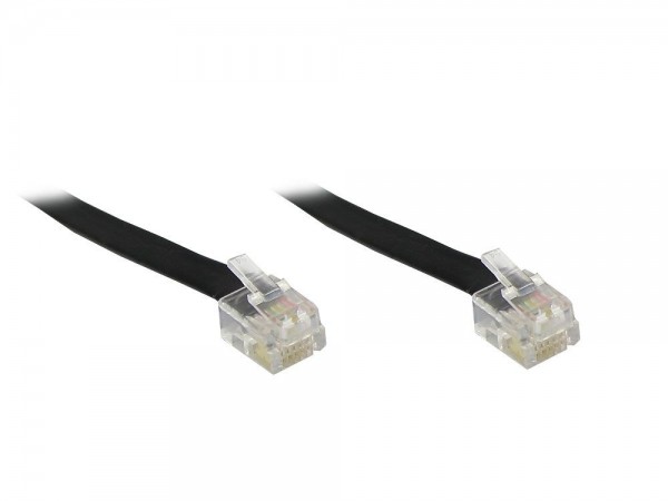 RJ12 Western Verbindungskabel, 6p6c Länge: 6m, Good Connections®