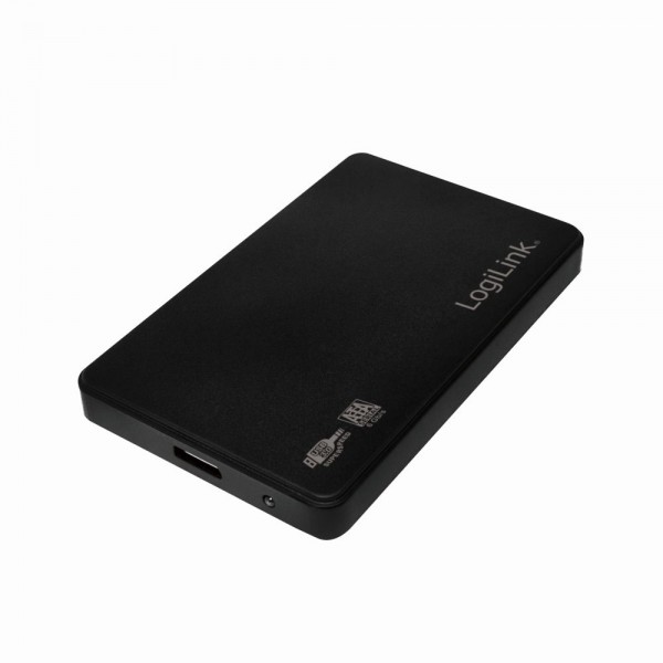 Festplattengehäuse 2,5 Zoll, SATA, USB 3.0, 6,35 cm, Schwarz, LogiLink® [UA0256]