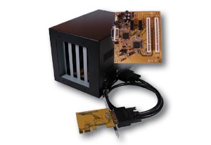 PCI-Express Bus zu 2 x PCI und 2 x PCIe Slot Expansion Box, Exsys® [EX-1020]
