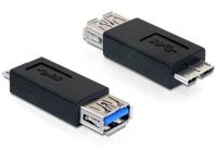 Adapter USB 3.0 A Buchse an Micro-B Stecker, Delock® [65183]
