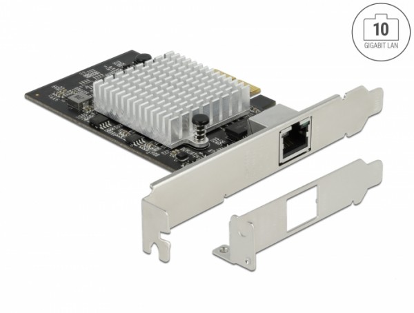 PCI Express x2 Karte 1 x RJ45 10 Gigabit LAN AQC113CS, Delock® [89528]