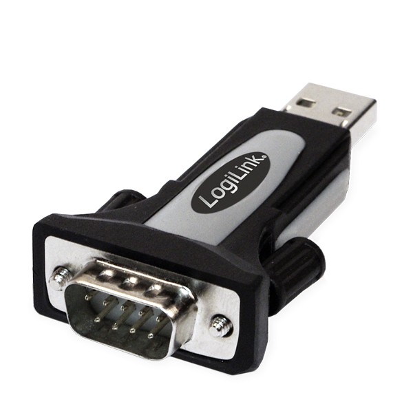 Adapter, USB 2.0 zu Seriell RS232 9pol Stecker, LogiLink® [AU0034]