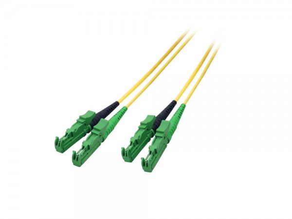 Patchkabel LWL Duplex OS2 (Singlemode, 9/125) E2000®-APC, 20m, Good Connections®