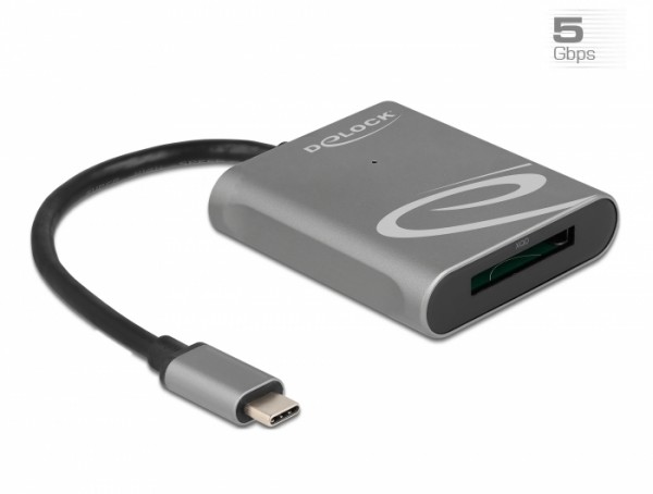 USB Type-C™ Card Reader für XQD 2.0 Speicherkarten, Delock® [91741]