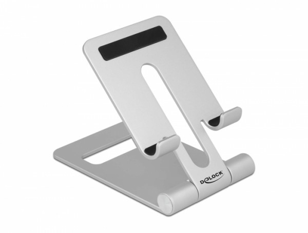 Smartphone Standhalterung verstellbar Aluminium, Delock® [18413]