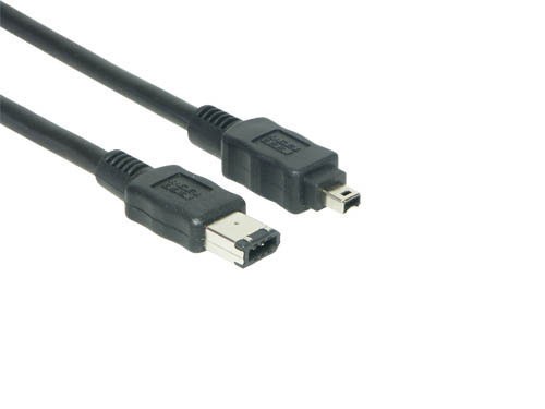 Anschlusskabel FireWire IEEE1394a 6/4, schwarz, 2m, Good Connections®